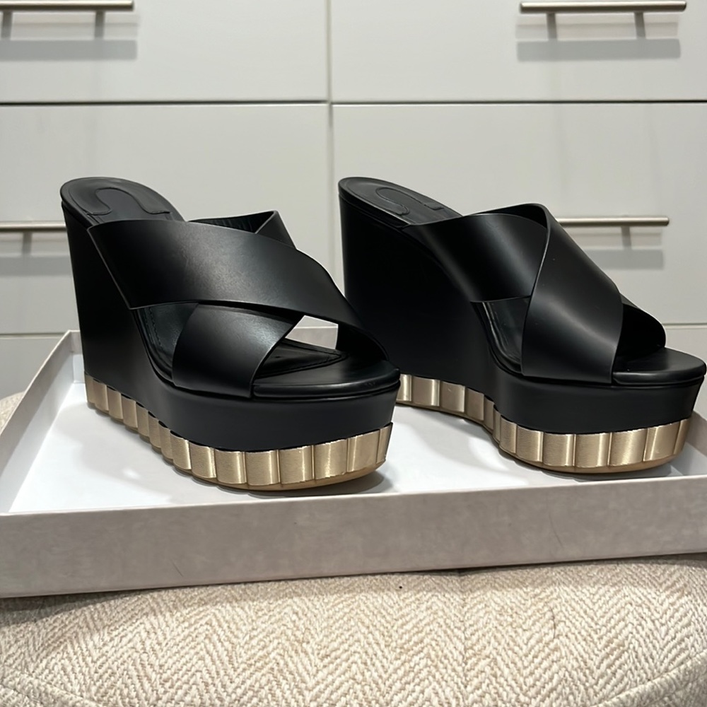 Salvatore Ferragamo Platform Wedge Sandal